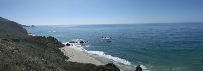 Scenic view on Bluffs Trail