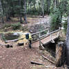 Trail crossing Buck Creek