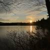 Sunrise over Kezar Lake.