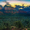 Dawn from the Cibola Pass Trail