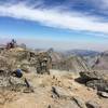 August 2016 - At the Summit of Cloud Peak, looking North