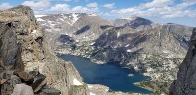 July 2019 - looking at Glacier Lake