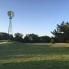 Historic windmill in the park