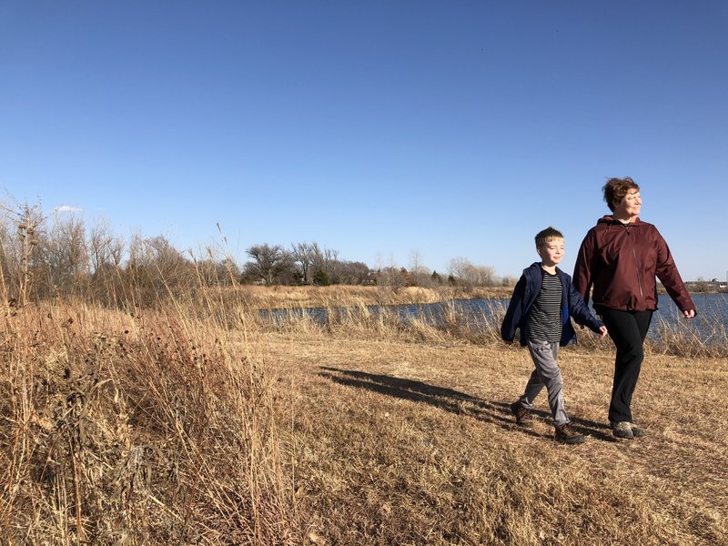 Nothing to stop the Kansas wind on the peninsulas...