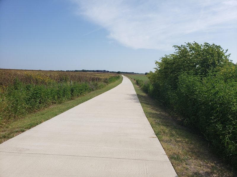 Portion of Pepper Creek Trail between SH36 and Central Pointe Parkway