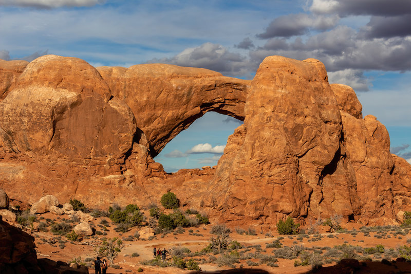 South Window from underneath Turret Arch