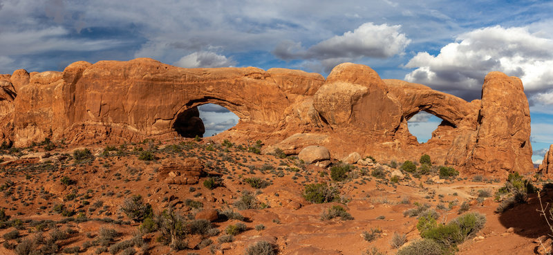 North Window and South Window during sunset