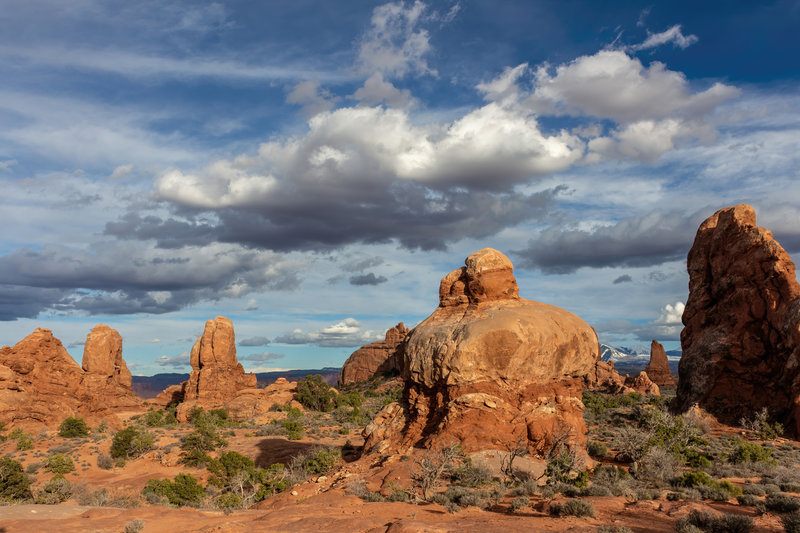 Rocks surrounding The Windows