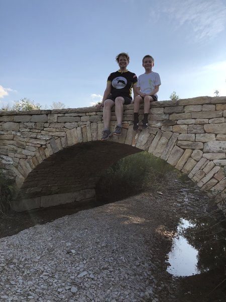 The mortarless stone bridge is pretty awesome!