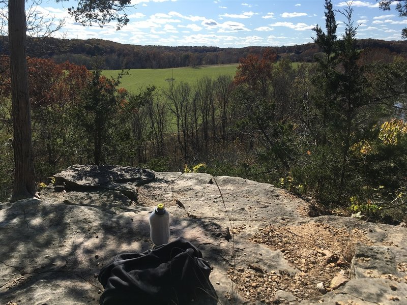 One of my favorite lookout points along the route!  Approximately 1.3 miles in.