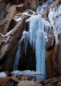 The waterfall is also nice in winter. #nomad_dave