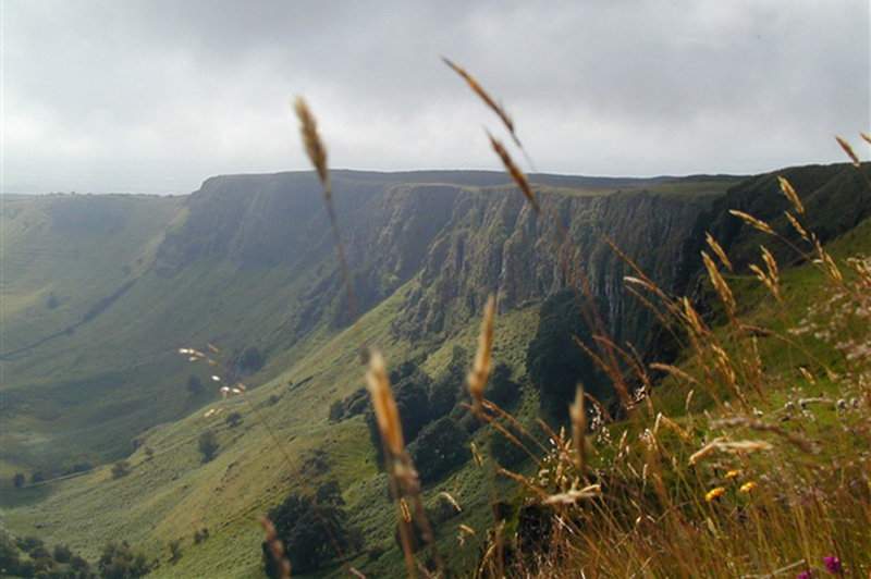 The Antrim region of Ireland