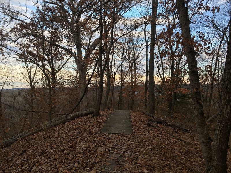 When you see this walkway, the end is near!