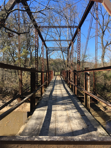 The other side of the bridge!