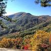 Breathtaking views from the Grey Rock, the halfway point of the trail.