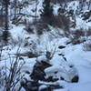 Pine Creek Crossing in wintertime