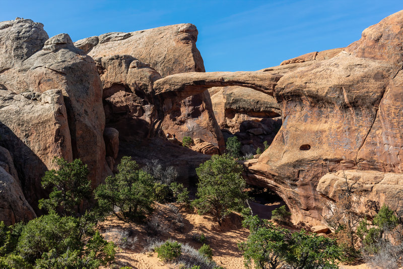 Double O Arch from the north