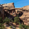 Double O Arch from the north