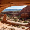 View through Tower Arch