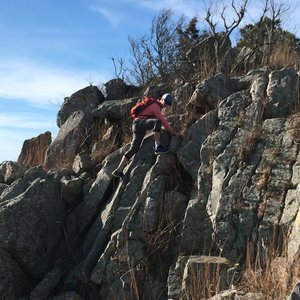 Not necessary, but there are several ways to make this traverse a bit more technical!