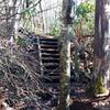 Staircase on Great Wall Trail.