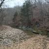 The first creek crossing. When the water is high, this could be a bit difficult to traverse.