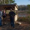 A quick stop at the viewpoint looking out to the marsh.