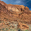 An amphitheater just above the Syncline Loop Trail