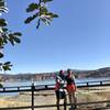 Great trail run overlooking Castaic lake!