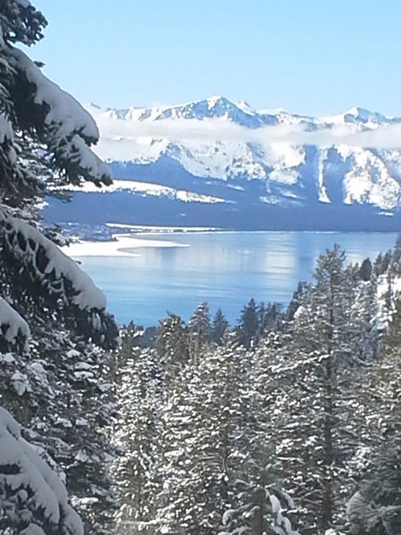 The Daggett Loop is also a great (and well used) snowshoe trail!