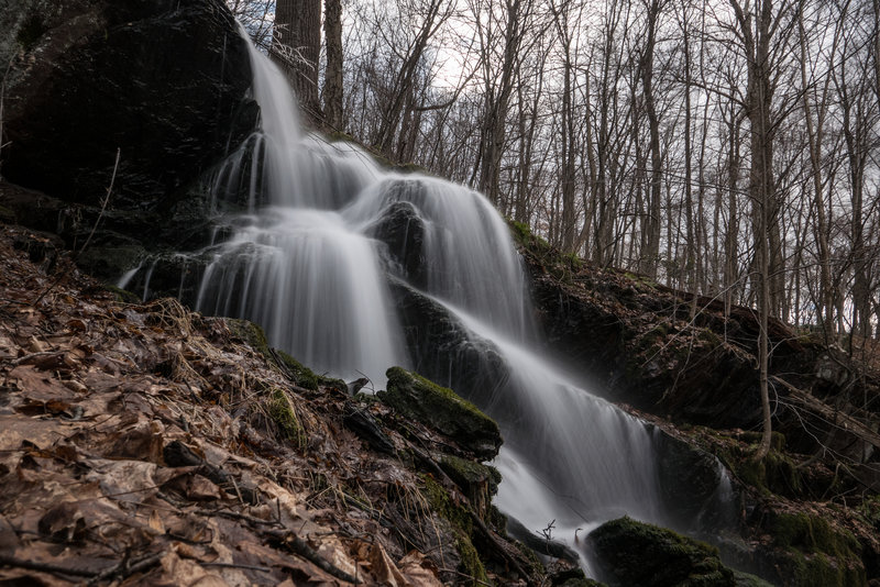Waterfall on Delaware River Tributary