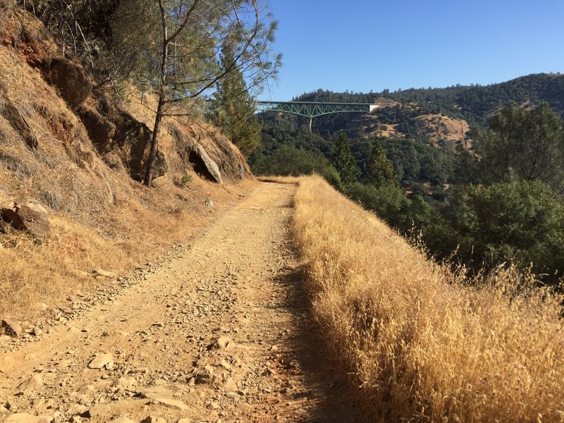 Stagecoach Trail with a bridge view.