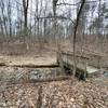 Bridge across the stream at High Bridge Trail intersection