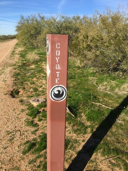 Trail marker