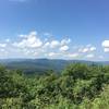 Rewarding view after the long climb up the forest service road.