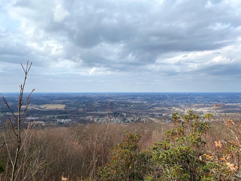 View from the top of Pine Knob Trail