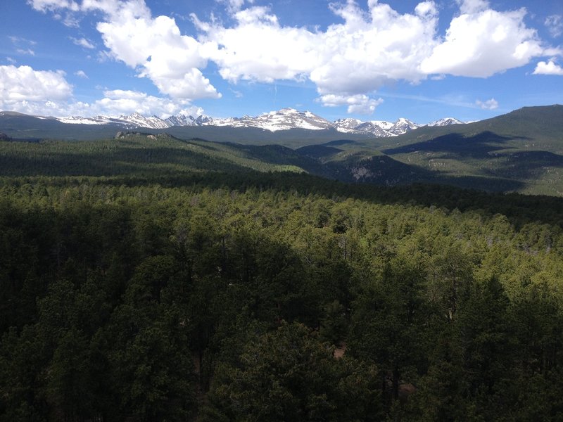 The view from Miller Rock (not actually on the trail, but well worth the extra effort)