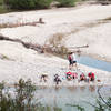 A rest at a tributary of the Verdon River