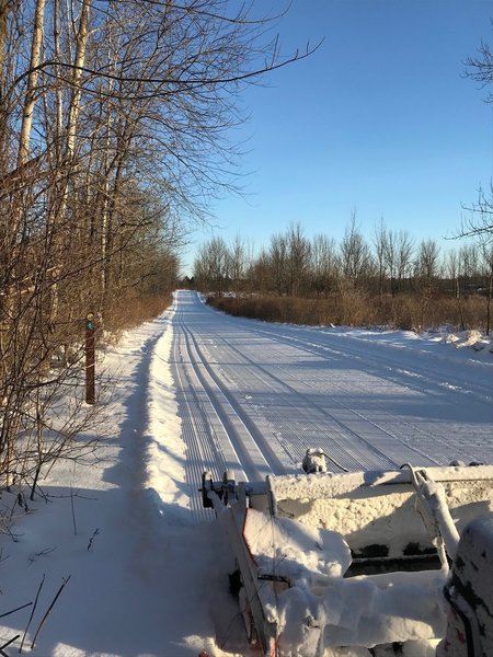 Groomed Ski Trails