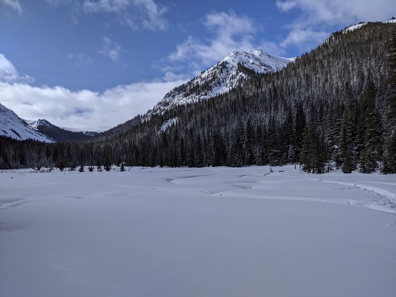 Start of the trail, off Sts John