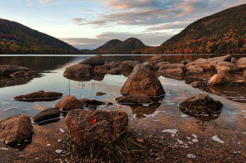 Jordan Autumn Twilight Pond