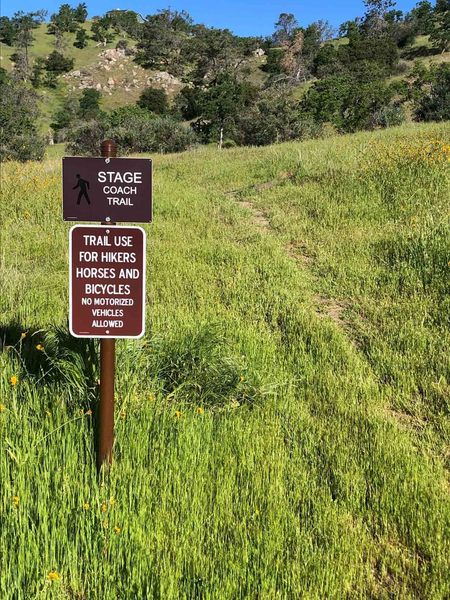 Trail entrance