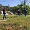 Members of the YLOA Trails & Recreation Committee on a group hike on the Stagecoach Trail.