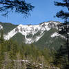 Henline Mountain from a view point near the highest part of the trail