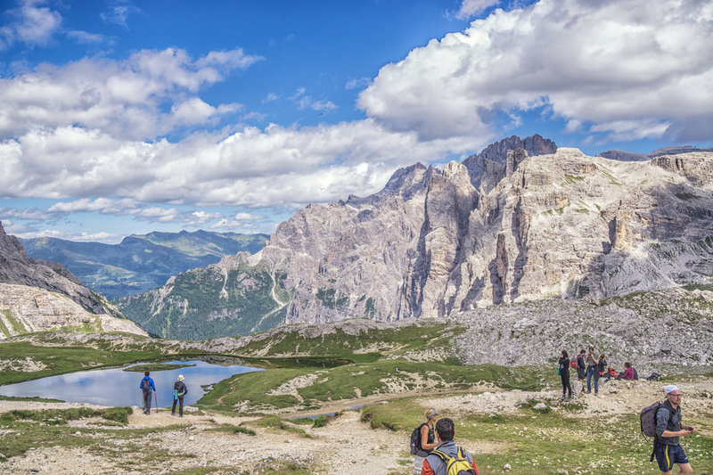 Near the Rifugio Locatelli