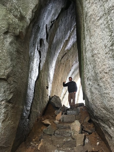 See the geologic wonders of the Tunnel Trail!