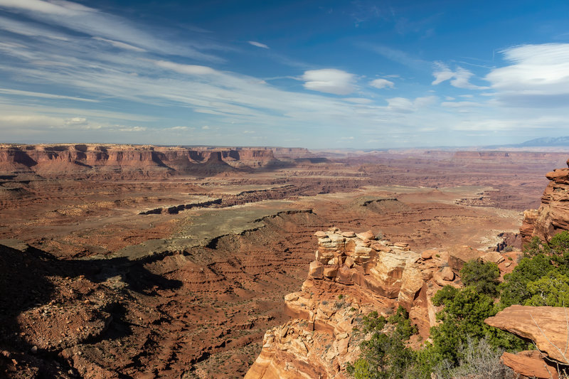 Gooseberry Canyon from the Island in the Sky