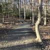 Well maintained crushed rock trail is great after a rain.