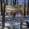 Sign greeting the entrance to this wildlife management area