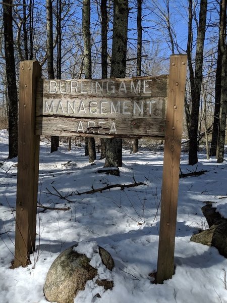 Signs along the path